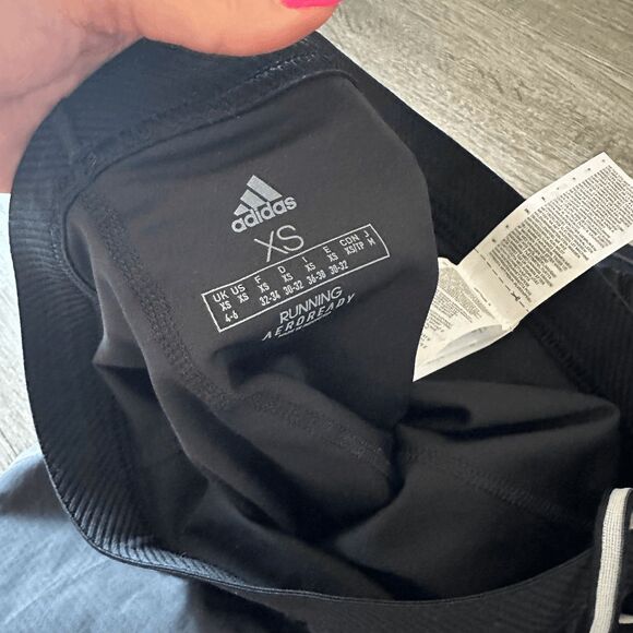 ADIDAS Women's AdiZero Two-in-One AeroREADY Running Shorts NWOT Black Size: XS - Picture 3 of 4